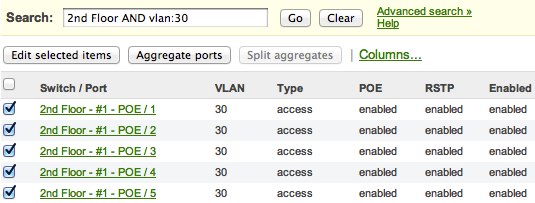 Remote switch configuration